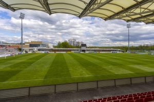 Fotbalový stadion klubu SK Hanácká Slavia Kroměříž