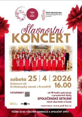 Slavnostní koncert 60 let Dívčího pěveckého sboru SPgŠ Kroměříž - 1