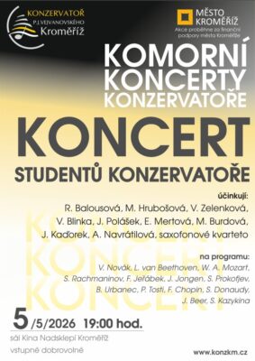 Koncert studentů konzervatoře - 1