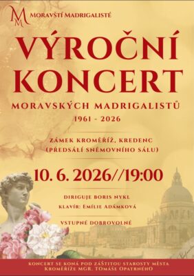 Výroční koncert Moravských madrigalistů (1961 – 2026) - 1
