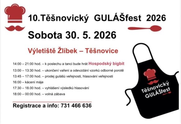 10. ročník TĚŠNOVICKÝ GULÁŠFEST 2026 - 1