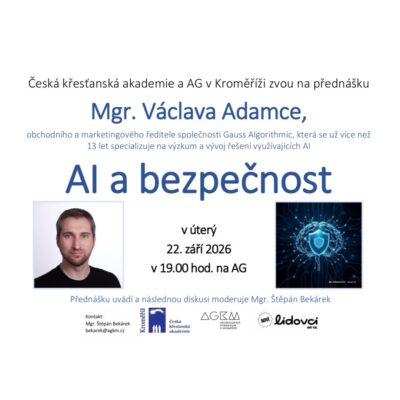 Umělá inteligence a bezpečnost - 1