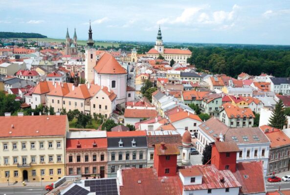 Kroměříž. Stavební a architektonický vývoj města od 13. do poloviny 17. století - 1