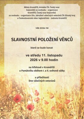 Slavnostní položení věnců u příležitosti Dne válečných veteránů - 1